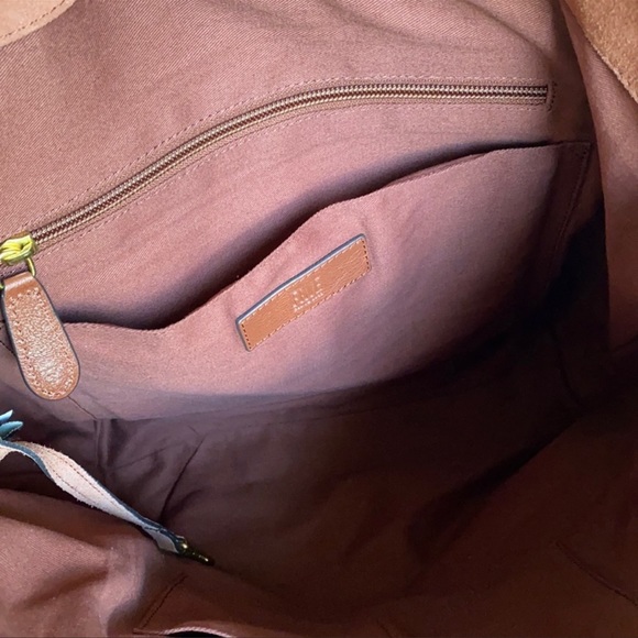 🔥 NWOT FRYE LEATHER RING TOTE🔥 - Picture 5 of 6